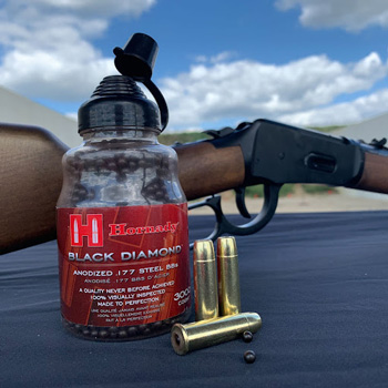 Hornady Black Diamond BBs and the Legends Cowboy Rifle Lever Action BB gun